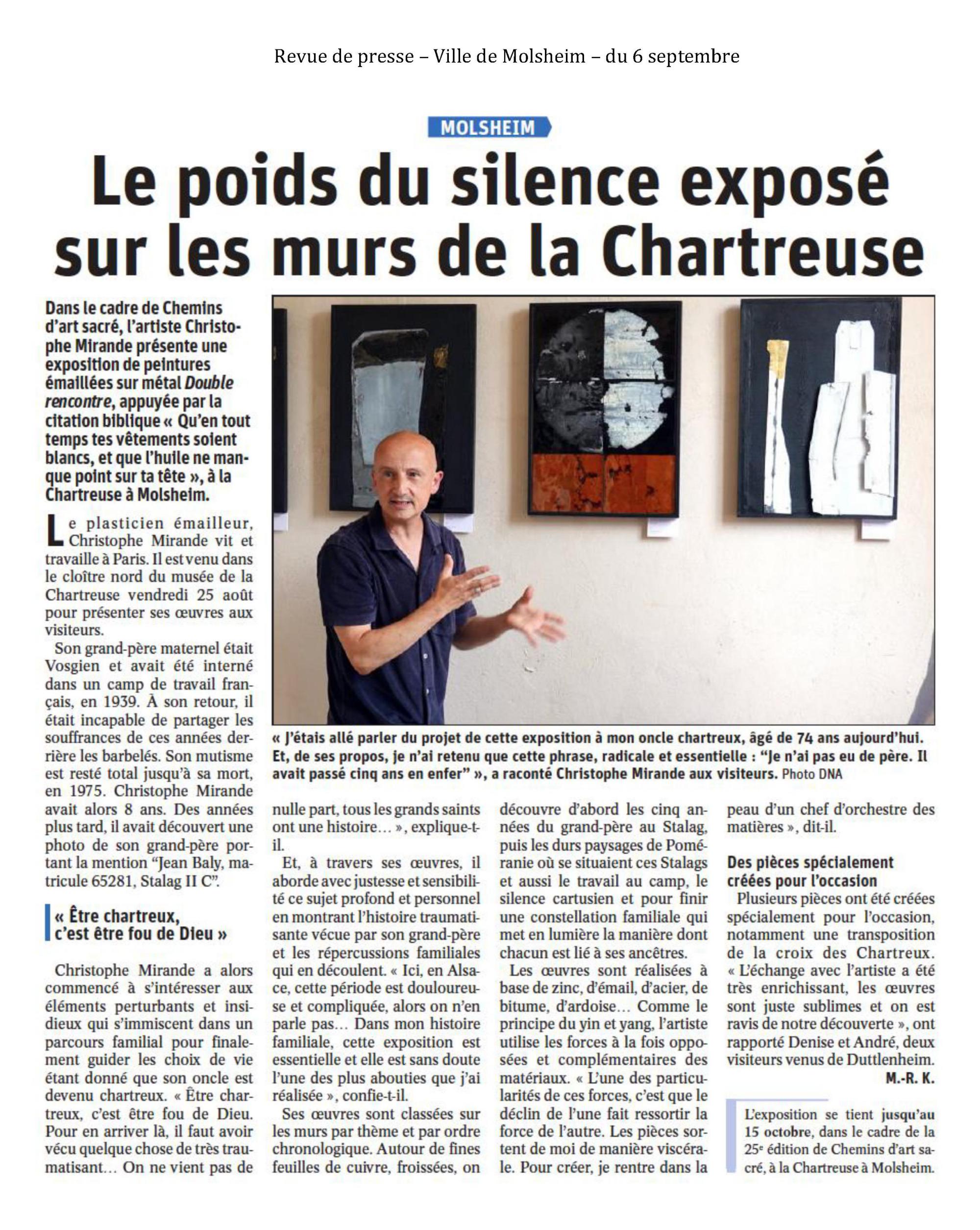 Dernières Nouvelles d'Alsace - 2023
