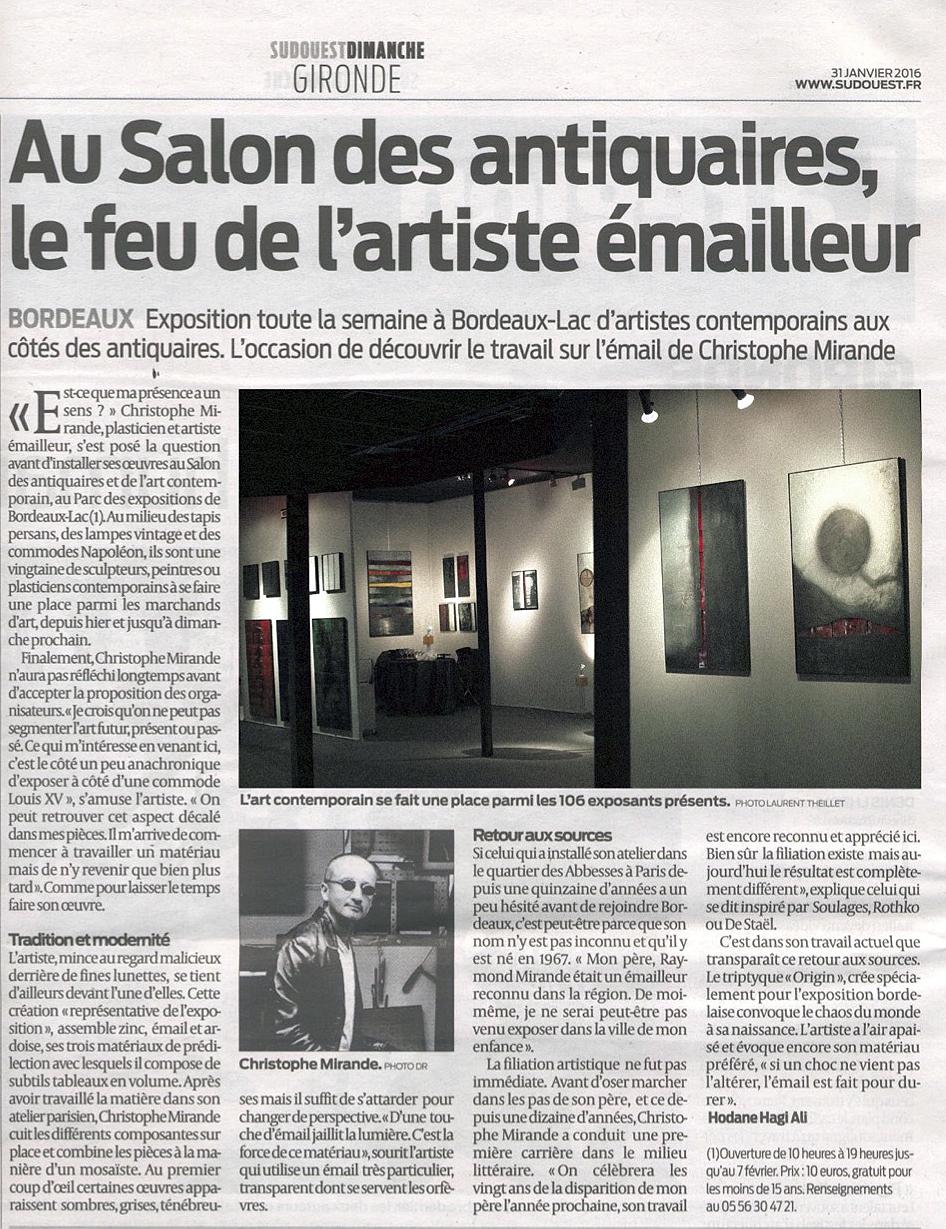 Sud Ouest Dimanche - 2016