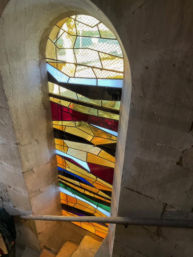 Feu originel - église d'Arès